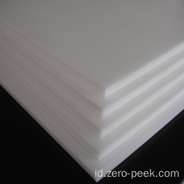 Acetal POM-C sheet virgin white